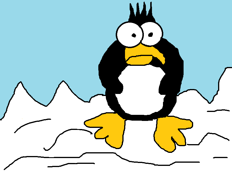 Tučňák - autor M.B.