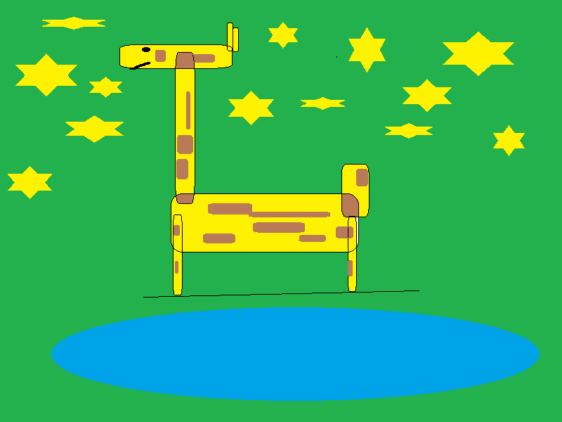 Žirafa - autor V.F.